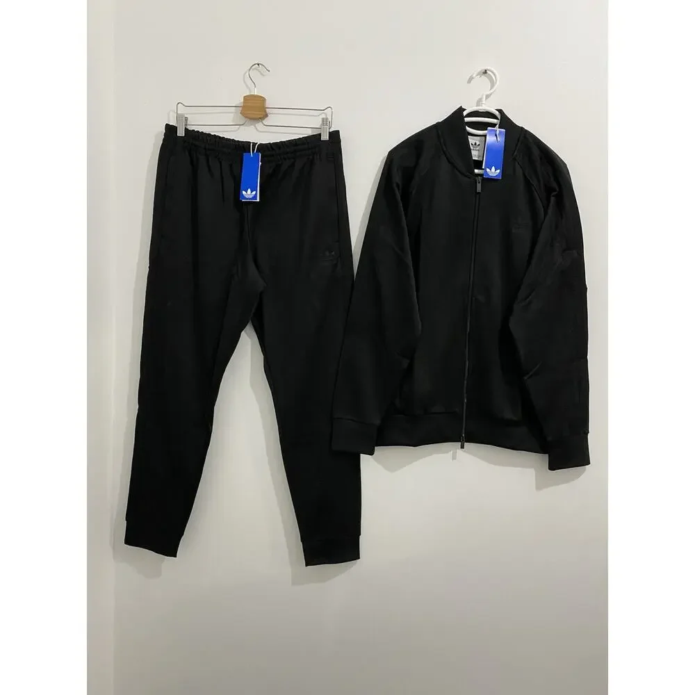 Adidas Originals Classics Superstar Tracksuit All Black Size L
